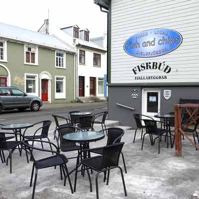 Uriges Fish and Chips Lokal